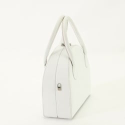 Fendi White Leather Handbag Tote