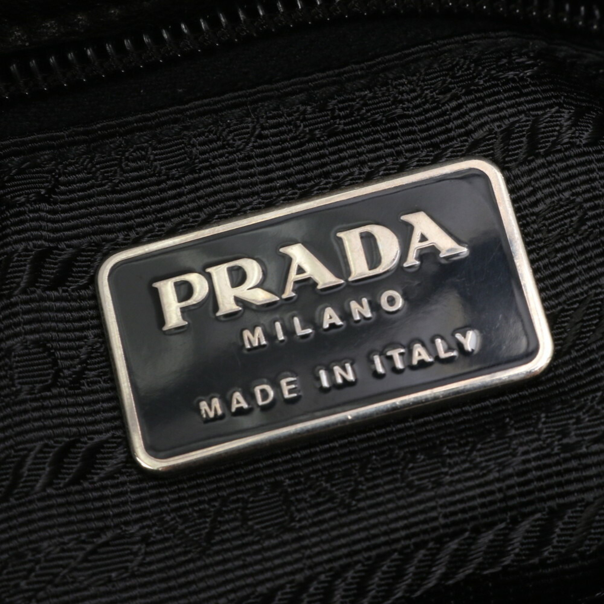 Prada Leather Shoulder Handbag