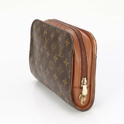 Louis Vuitton Monogram Orsay M51790 Leather Second Bag Clutch Pouch Tote Men's