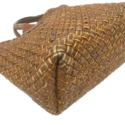 BOTTEGAVENETA Bottega Veneta Cabas PM Intrecciato Tote Bag Brown Unisex