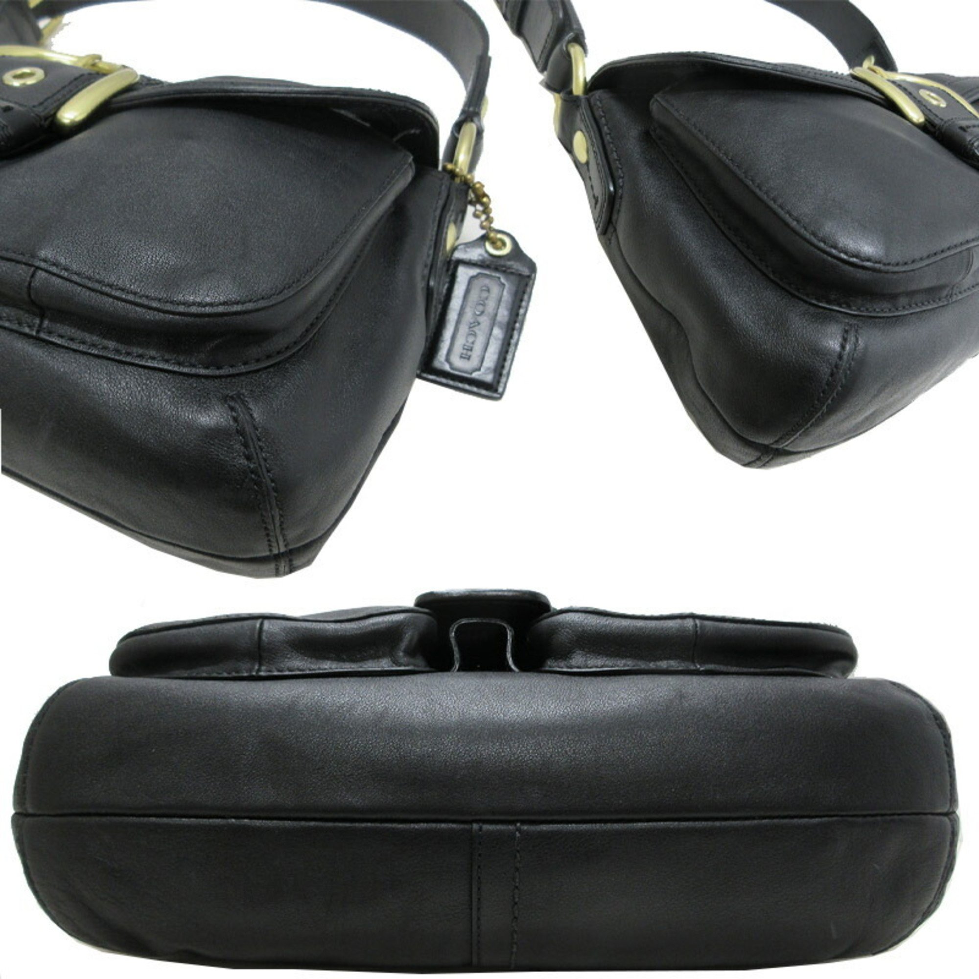 Coach COACH Bag L0769 11842P Black Leather