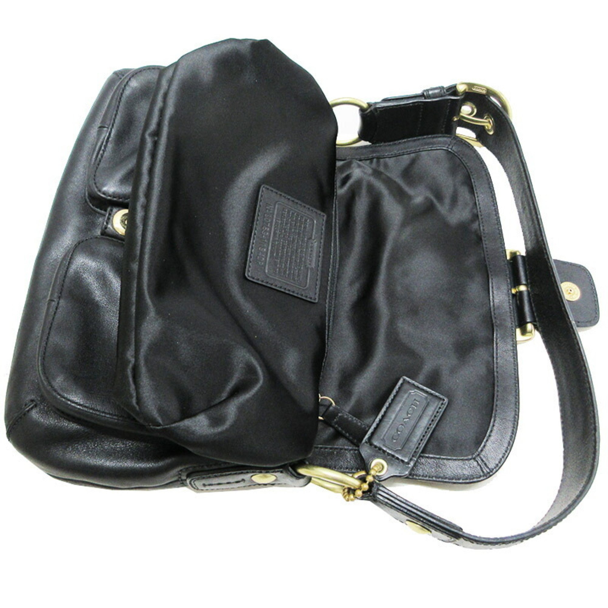 Coach COACH Bag L0769 11842P Black Leather