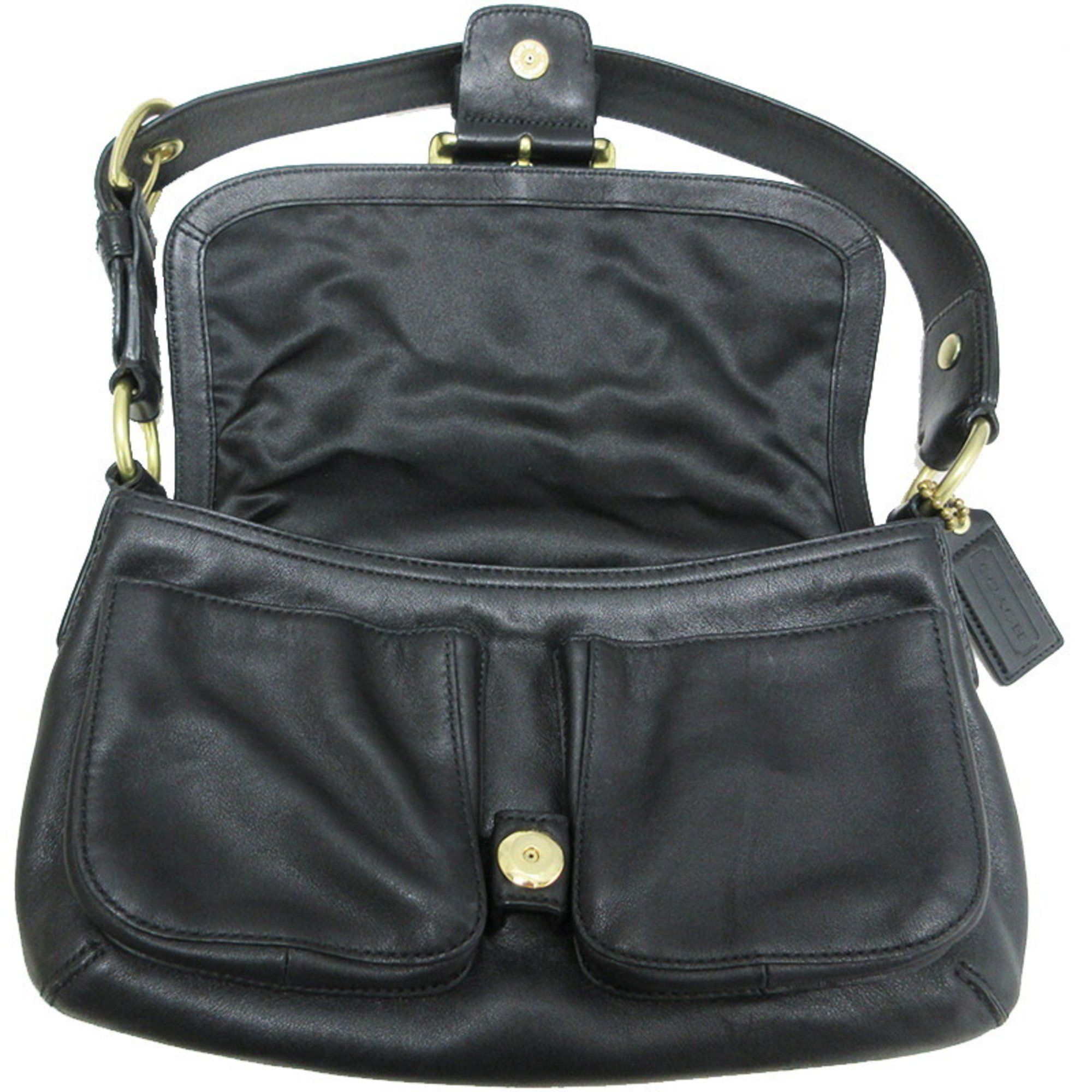 Coach COACH Bag L0769 11842P Black Leather