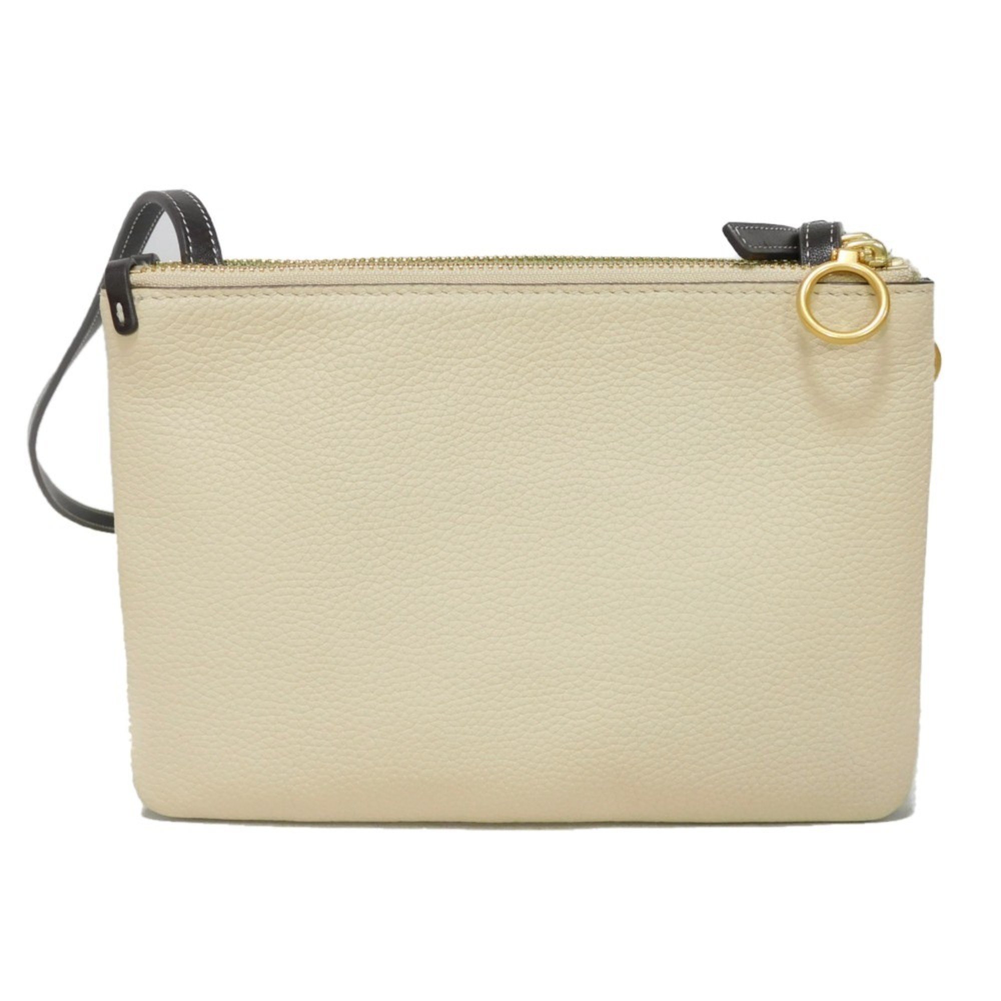 Tory Burch Shoulder Bag Perry Bombe Double Zip Color Block Daphne New Cream T 84042 Women's Bags