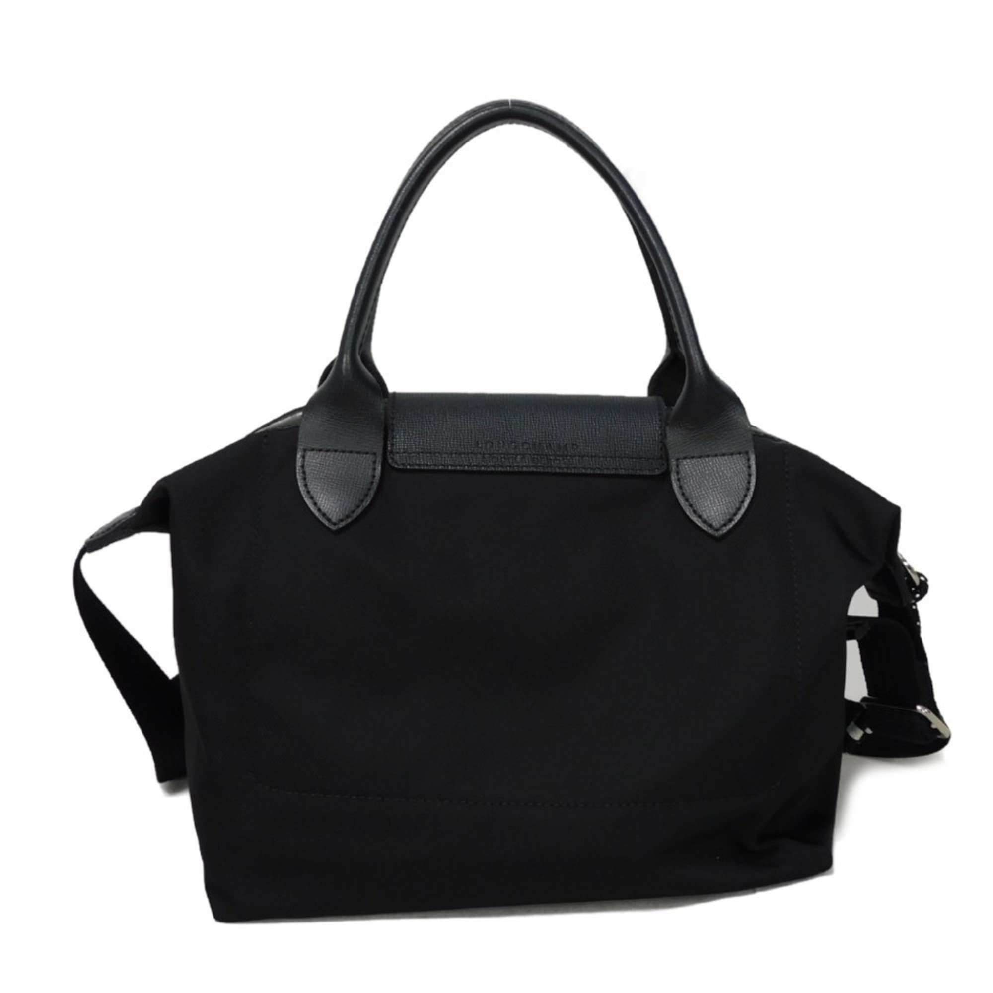 Longchamp Handbag Le Pliage Energy S Nylon Shoulder Bag Horse Black 1512 HSR 001 Men's and Women's Bags