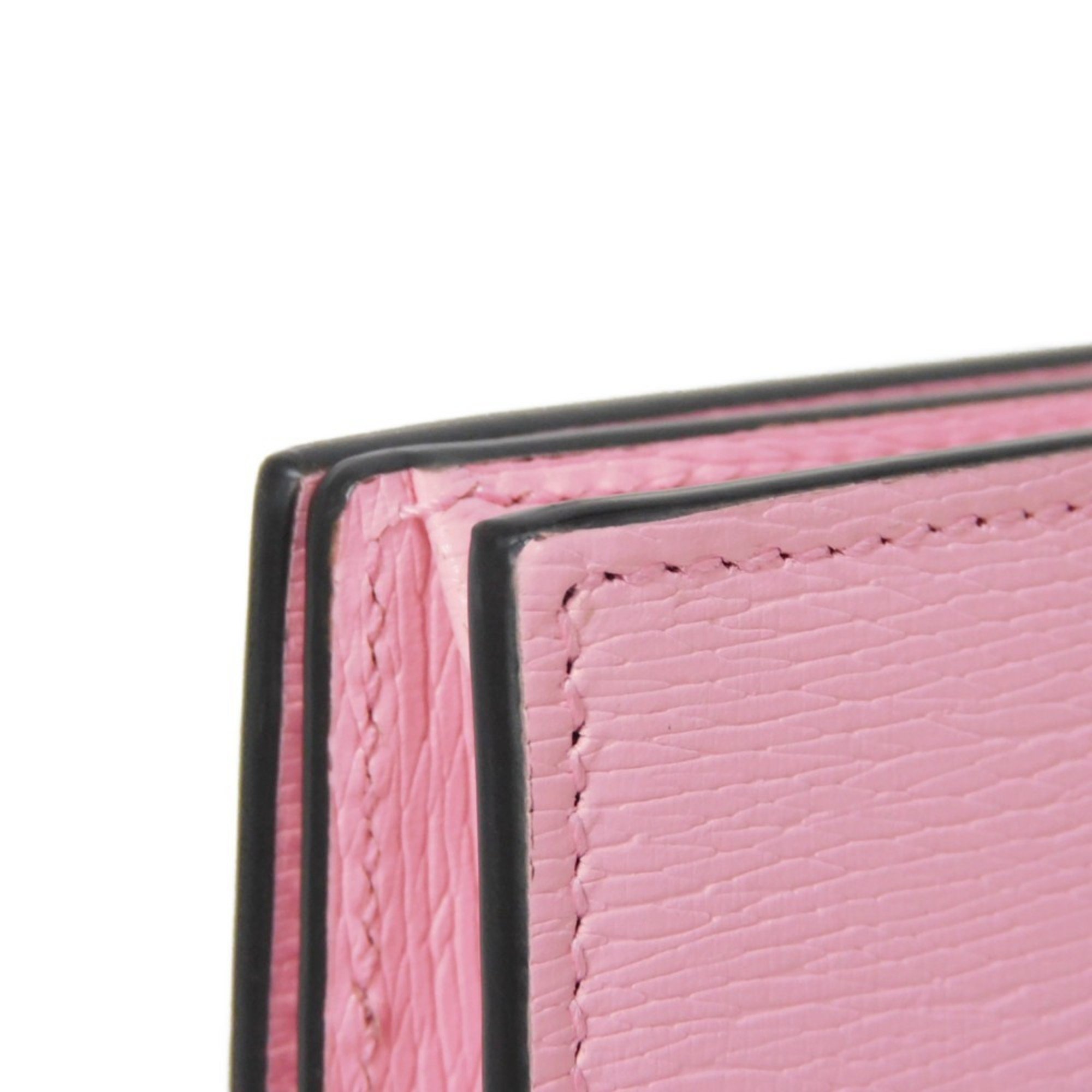 GUCCI Bi-fold wallet Bananya Compact Banana Lightning Bolt Inazuma Pastel Light Pink 701009 Women's Billfold