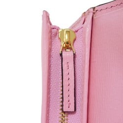 GUCCI Bi-fold wallet Bananya Compact Banana Lightning Bolt Inazuma Pastel Light Pink 701009 Women's Billfold