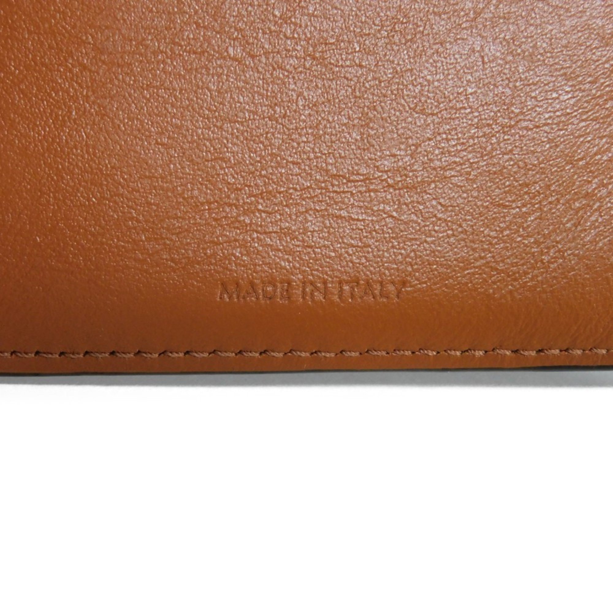 CELINE Bi-fold Wallet Origami Flap Macadam Foil Stamping Bifold Triomphe Tan 10D902BZ9.04LU Men's Billfold