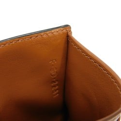 CELINE Bi-fold Wallet Origami Flap Macadam Foil Stamping Bifold Triomphe Tan 10D902BZ9.04LU Men's Billfold