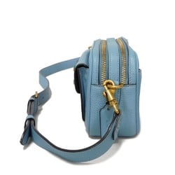 Coach COACH Shoulder Bag Willow Camera Floral Embroidery C Flower Crossbody Mark Blue C3881 Women's