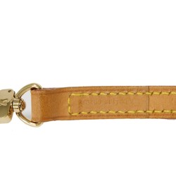 Louis Vuitton Shoulder Strap Bandouliere 120 Tanned Leather Width 1.2cm Long Beige Non-adjustable LV Natural J00145 Men's Women's