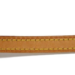 Louis Vuitton Shoulder Strap Bandouliere 120 Tanned Leather Width 1.2cm Long Beige Non-adjustable LV Natural J00145 Men's Women's