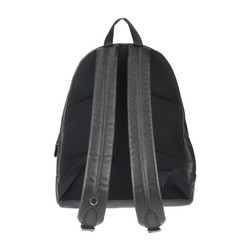 COACH Backpack Daypack F23247 Pebbled Leather Black