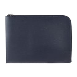 LOUIS VUITTON Louis Vuitton Pochette Jour GM Clutch Bag M64154 Epi Leather Blue Marine L-Shaped Pouch