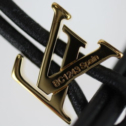 LOUIS VUITTON LV Bloom Bracelet M8142Z Leather Black Vuitton