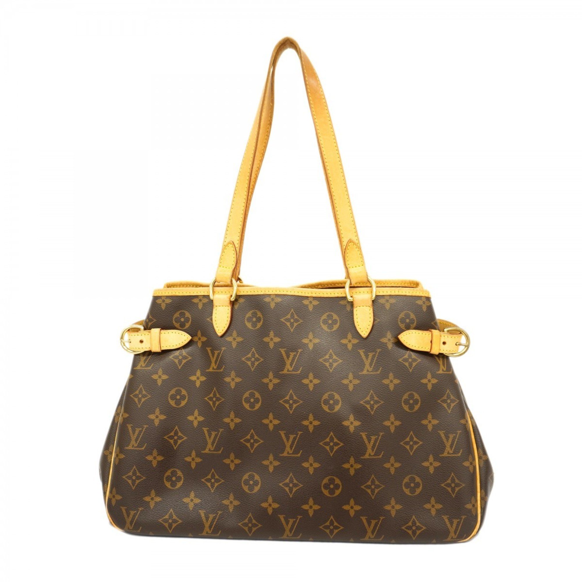 Louis Vuitton Tote Bag Monogram Batignolles Horizontal M51154 Brown Women's