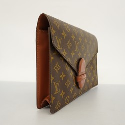 Louis Vuitton Clutch Bag Monogram Ranelagh M51782 Brown Men's Women's