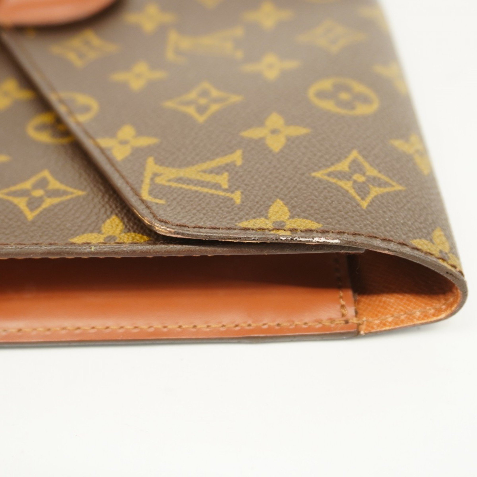 Louis Vuitton Clutch Bag Monogram Ranelagh M51782 Brown Men's Women's