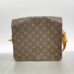 Louis Vuitton Shoulder Bag Monogram Cartesier GM M51252 Brown Ladies