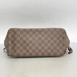 Louis Vuitton Tote Bag Damier Neverfull MM N51105 Ebene Women's