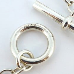 Hermes Necklace Chaine d'Ancre Reponse Silver 925 for Men and Women