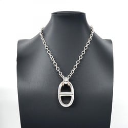 Hermes Necklace Chaine d'Ancre Reponse Silver 925 for Men and Women