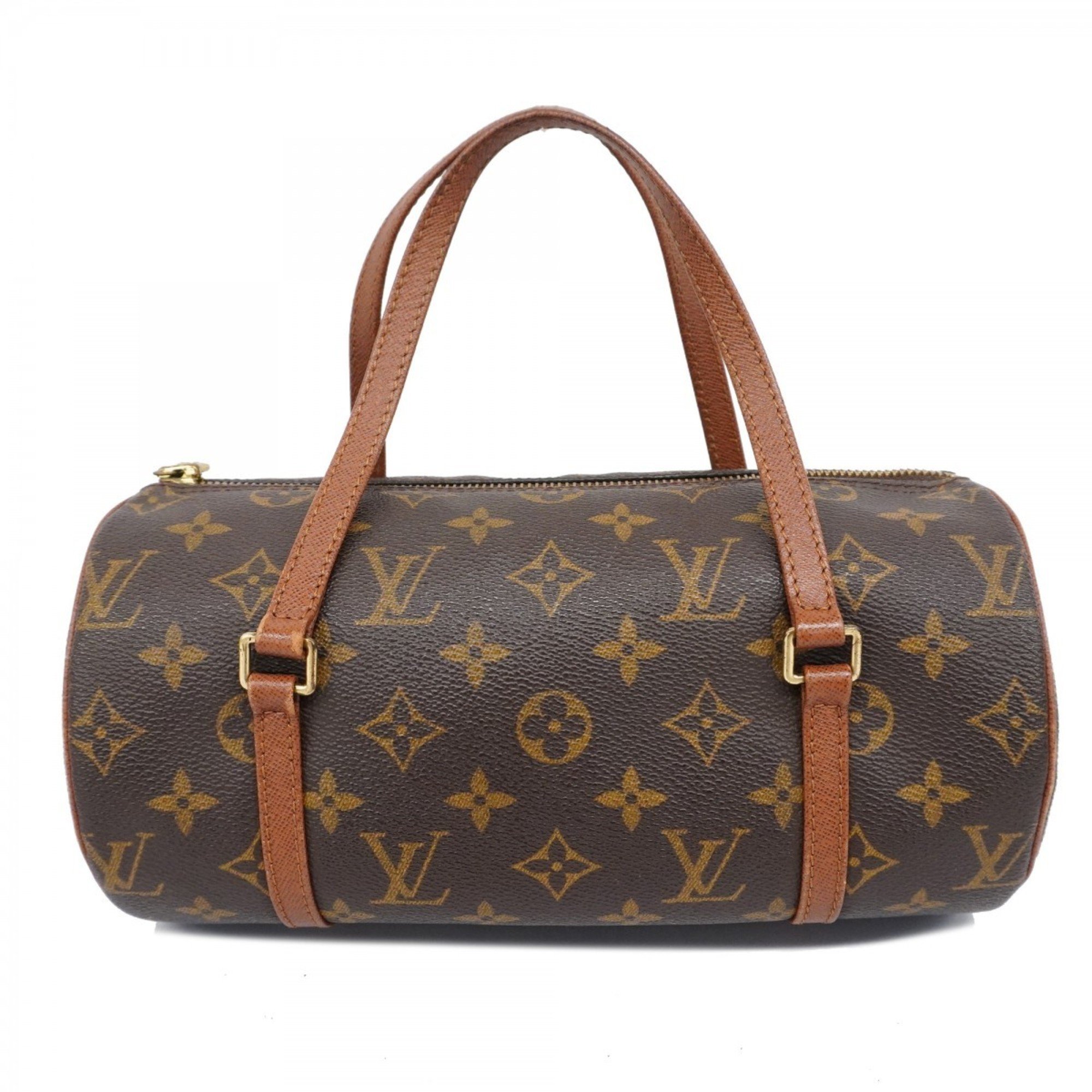 Louis Vuitton handbag Monogram Papillon 26 M51386 Brown ladies