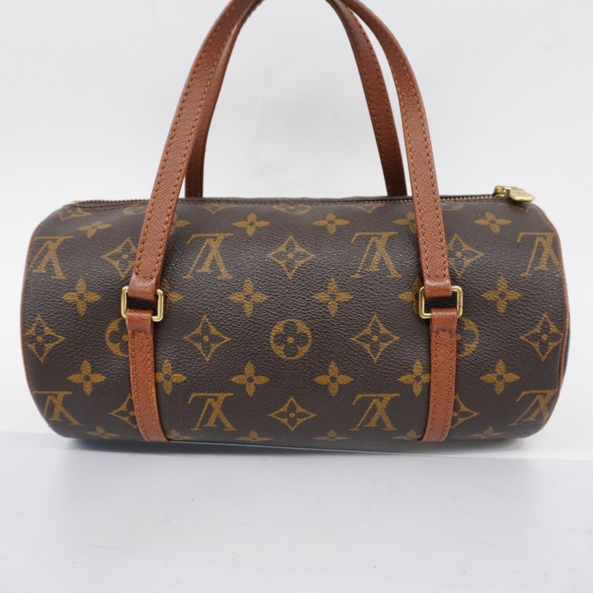 Louis Vuitton handbag Monogram Papillon 26 M51386 Brown ladies