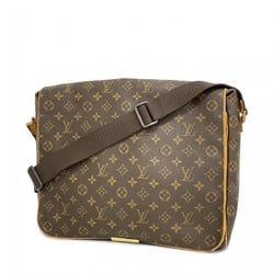 Louis Vuitton Shoulder Bag Monogram Abess M45257 Brown Men's