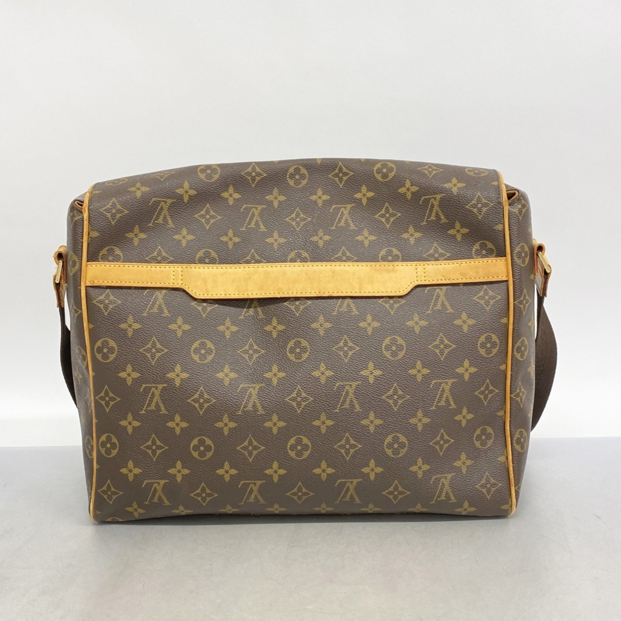 Louis Vuitton Shoulder Bag Monogram Abess M45257 Brown Men's