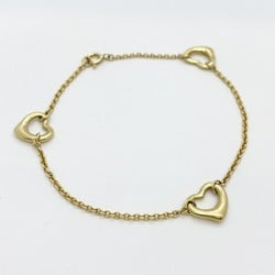 Tiffany Bracelet Heart K18YG Yellow Gold Ladies