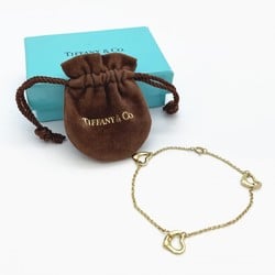 Tiffany Bracelet Heart K18YG Yellow Gold Ladies