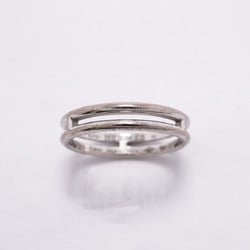 Hermes Ring Arianne K18WG White Gold #49 Ladies