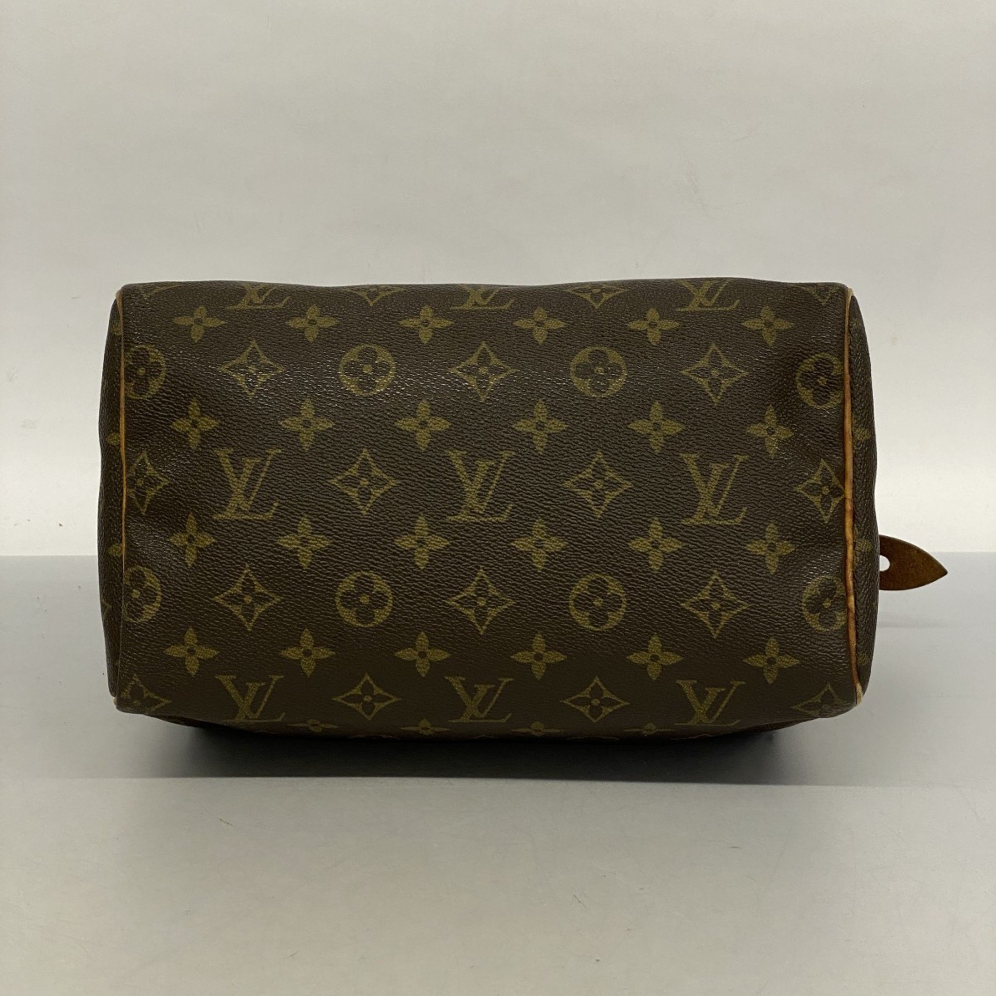 Louis Vuitton Handbag Monogram Speedy 25 M41109 Brown Ladies