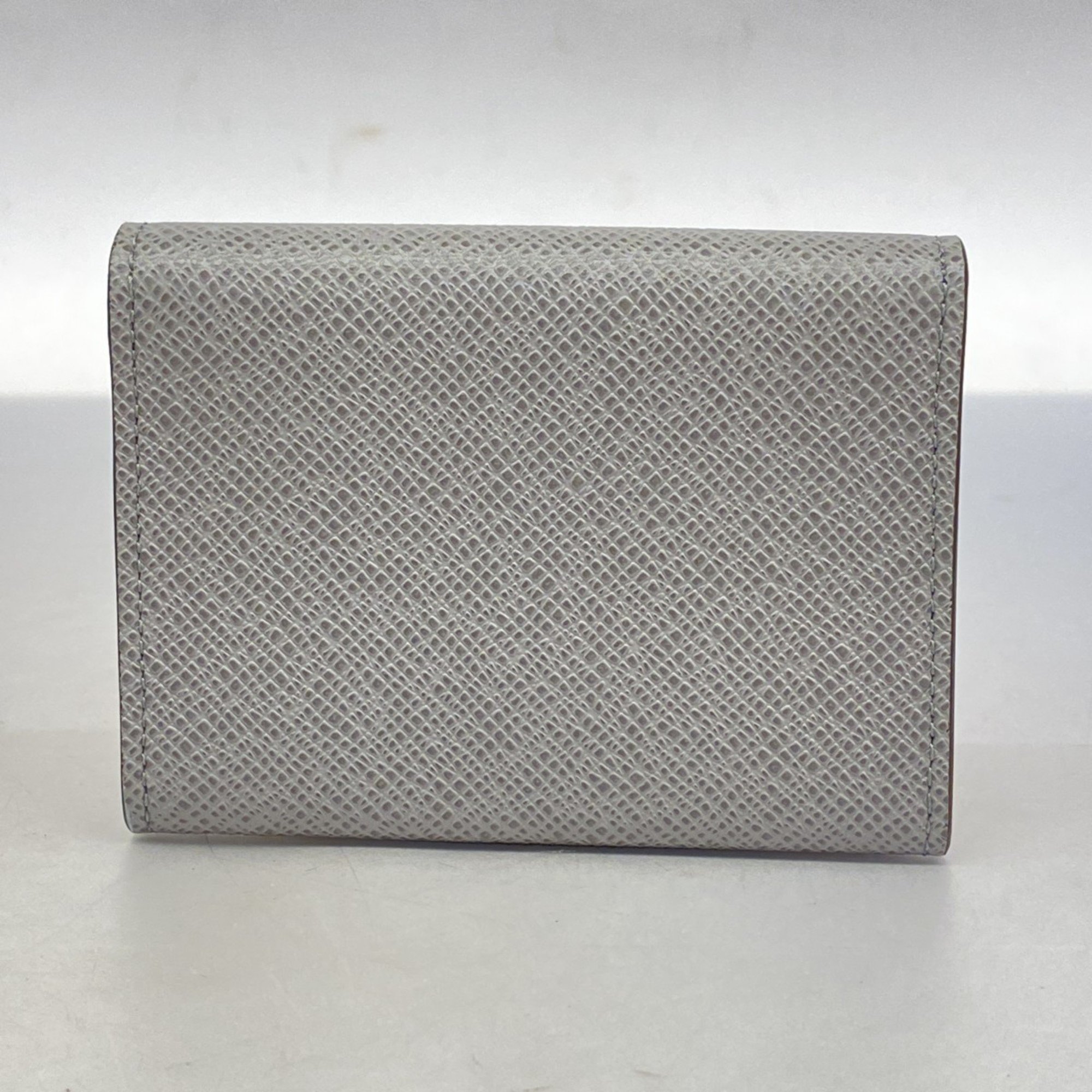 Louis Vuitton Business Card Holder Taiga Envelope Carte de Visite M11583 Blue Grilloche Grey Men's