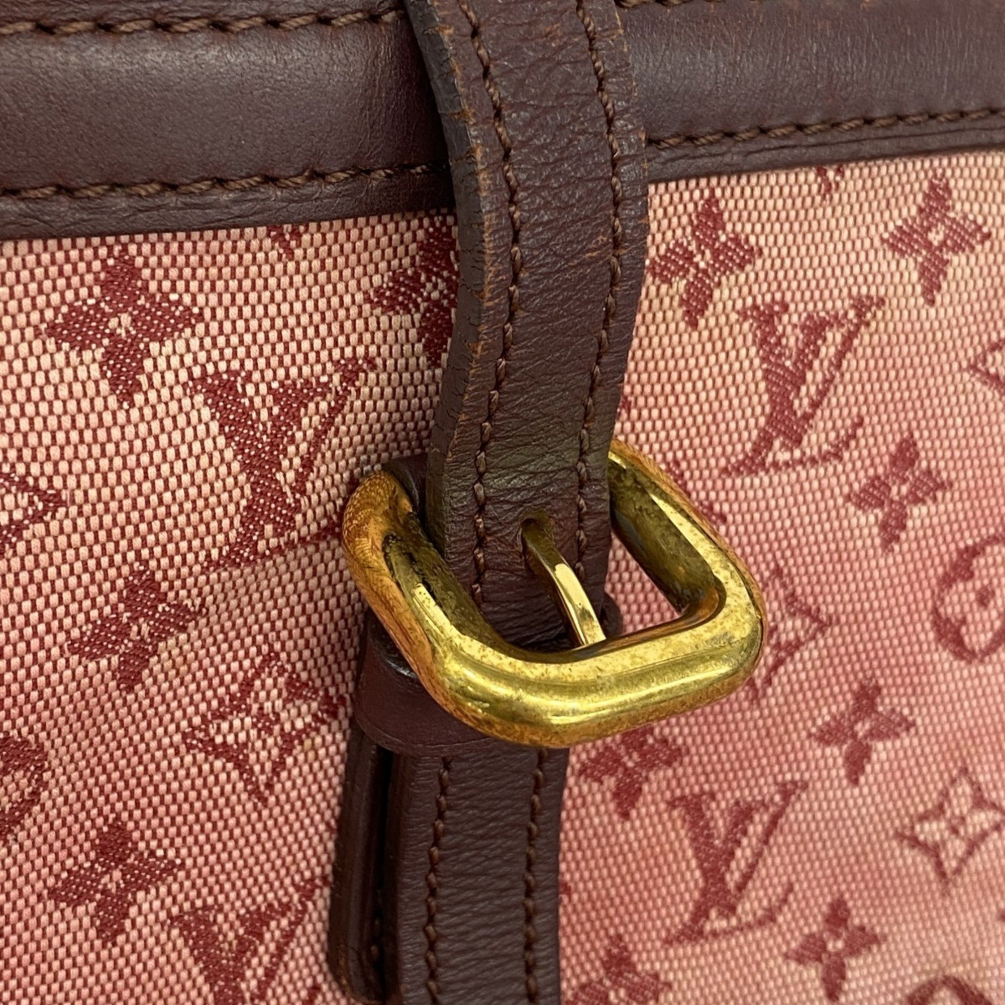 Louis Vuitton Tote Bag Monogram Francoise M92210 Cerise Ladies