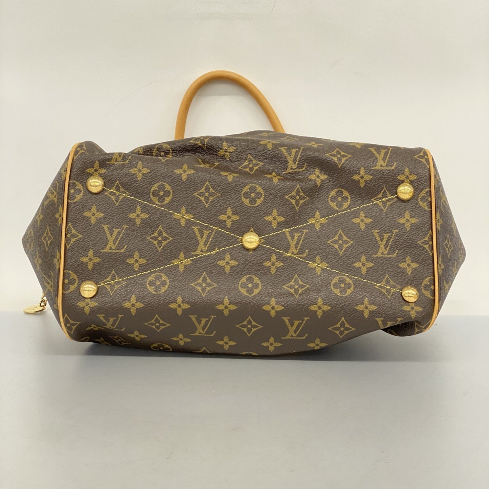 Louis Vuitton Handbag Monogram Tivoli GM M40144 Brown Ladies