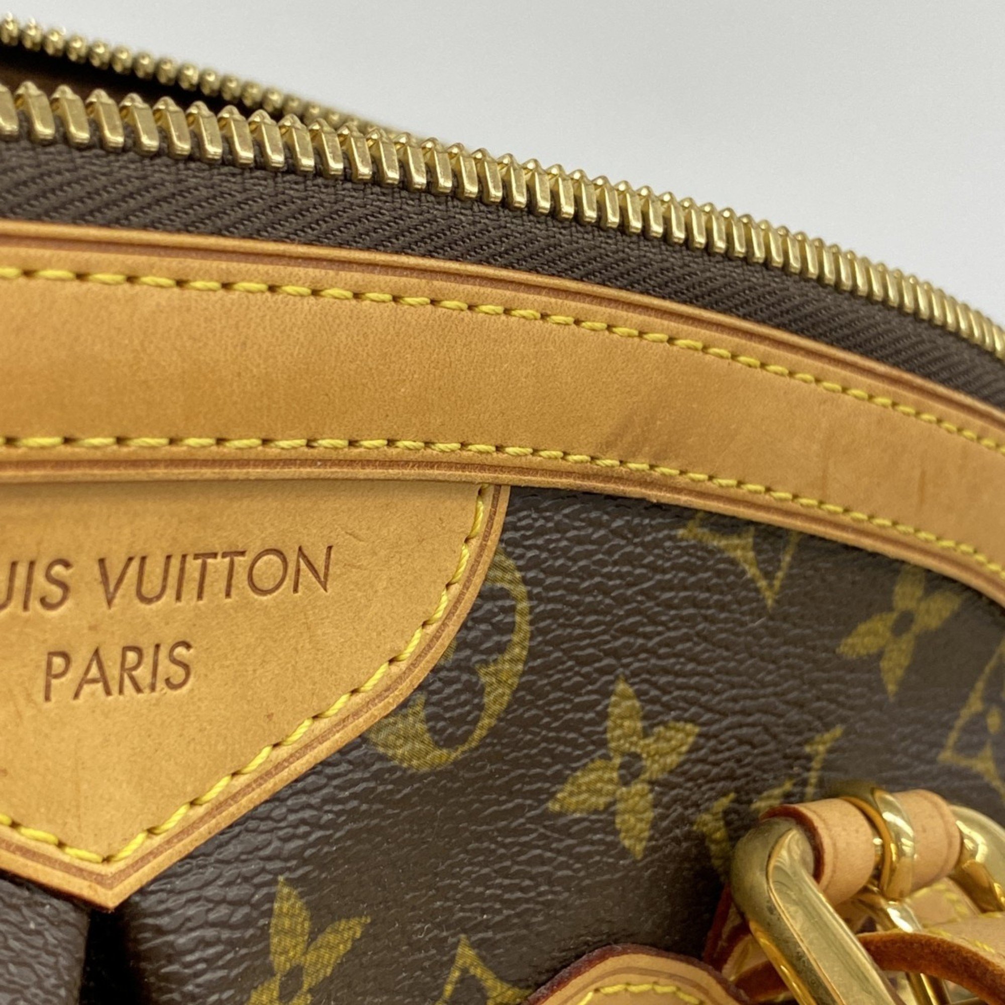 Louis Vuitton Handbag Monogram Tivoli GM M40144 Brown Ladies