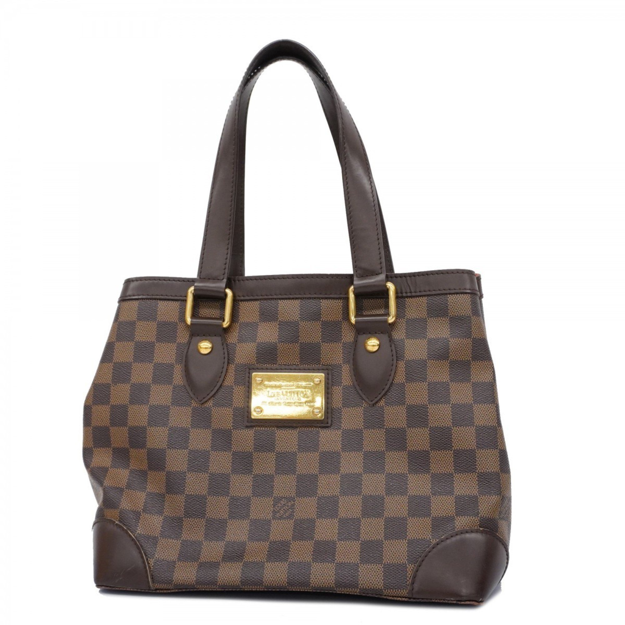 Louis Vuitton Tote Bag Damier Hampstead PM N51205 Ebene Women's