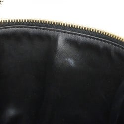 Chanel Vanity Bag Caviar Skin Black Women's