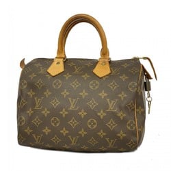 Louis Vuitton Handbag Monogram Speedy 25 M41109 Brown Ladies