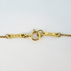 Tiffany Necklace Teardrop K18YG Yellow Gold Ladies