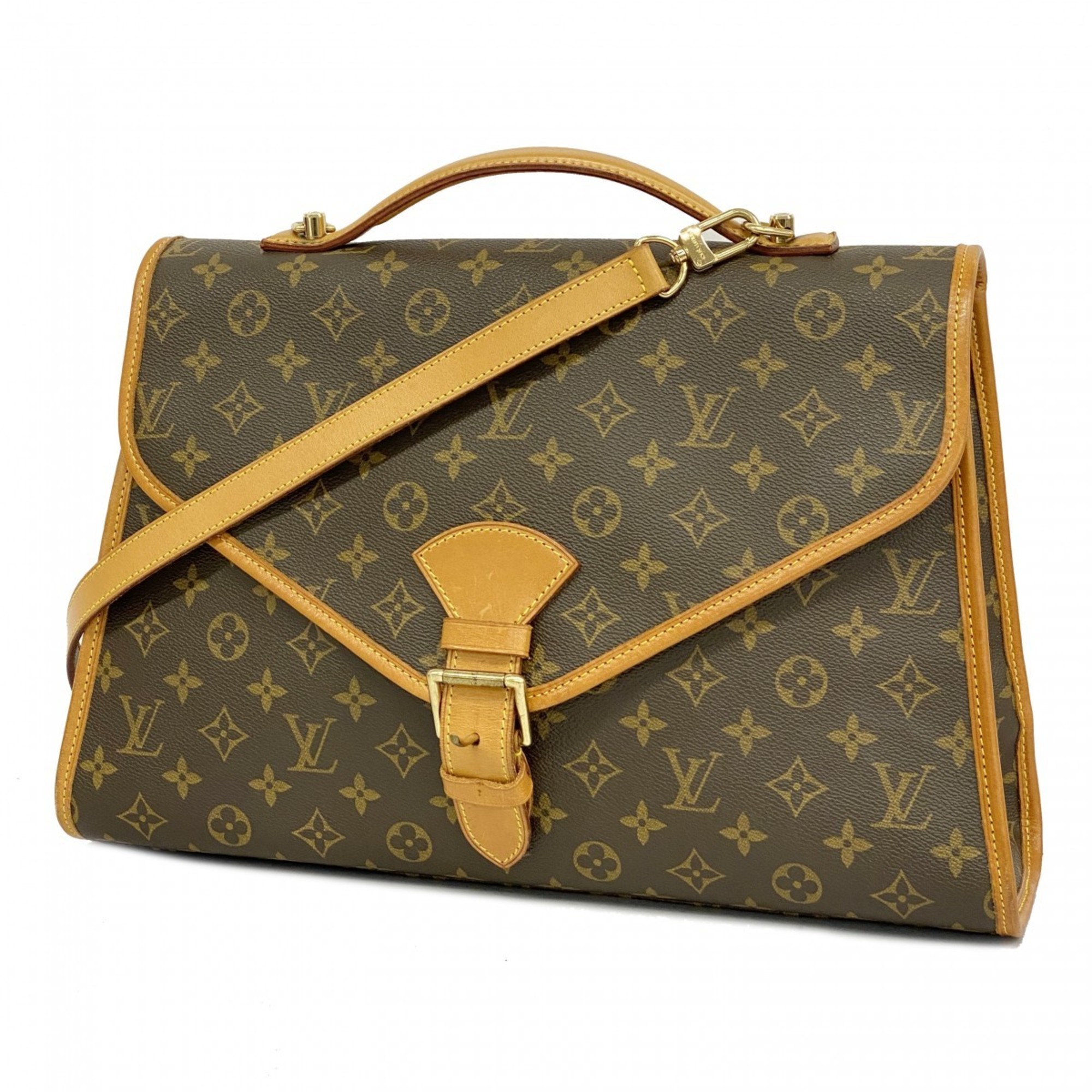 Louis Vuitton Shoulder Bag Monogram Beverly M51120 Brown Ladies