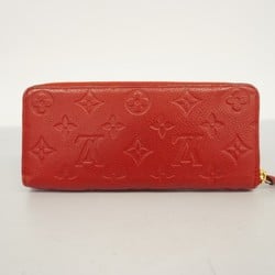 Louis Vuitton Long Wallet Monogram Empreinte Portefeuille Clemence M60169 Cerise Ladies