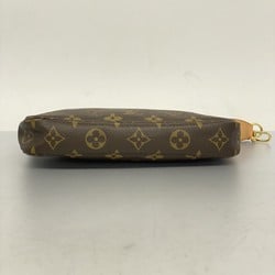 Louis Vuitton Pouch Monogram Pochette Accessoires M51980 Brown Women's