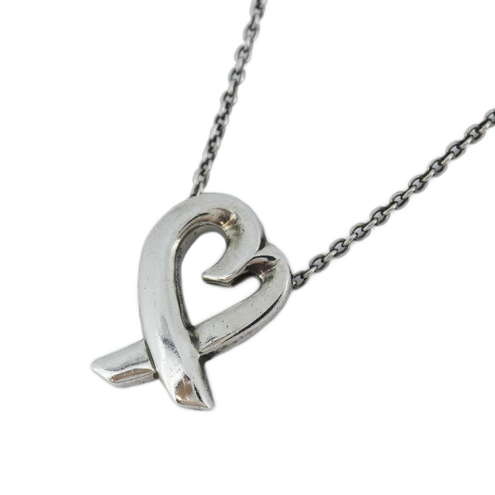 Tiffany Necklace Loving Heart Silver 925 Ladies