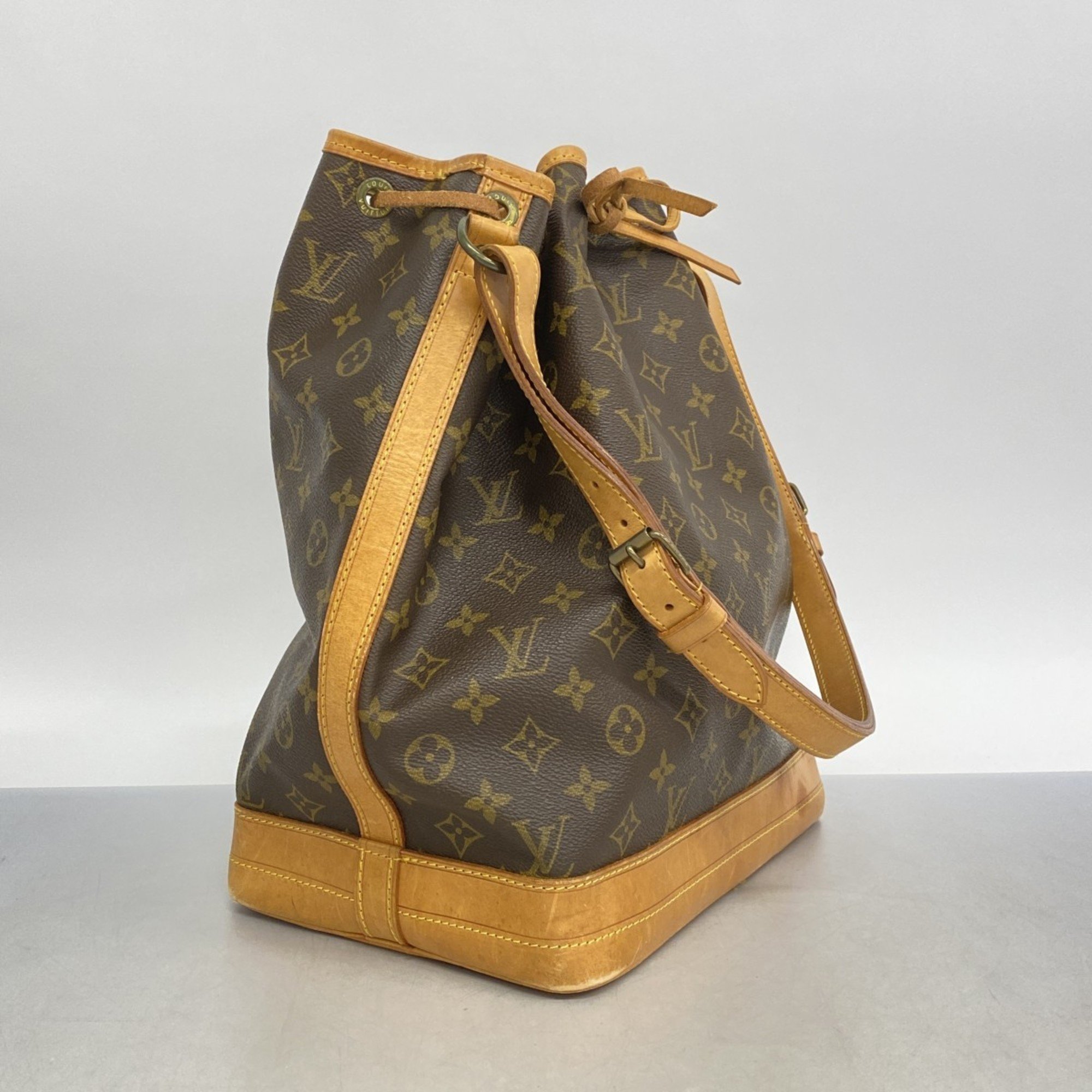 Louis Vuitton Shoulder Bag Monogram Noe M42224 Brown Ladies