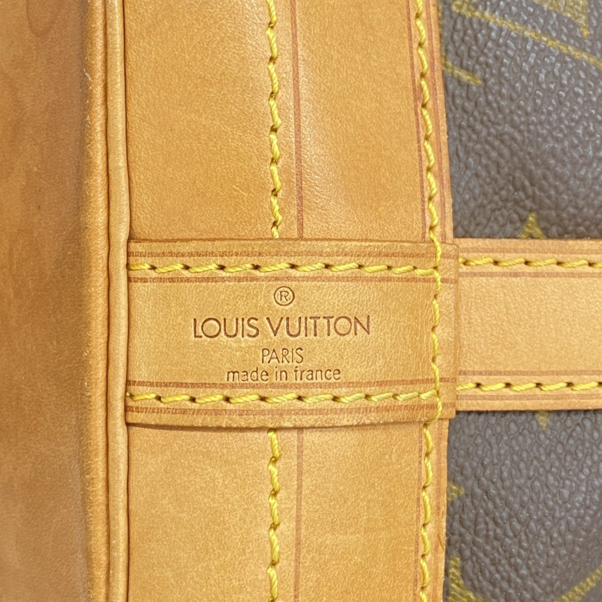 Louis Vuitton Shoulder Bag Monogram Noe M42224 Brown Ladies