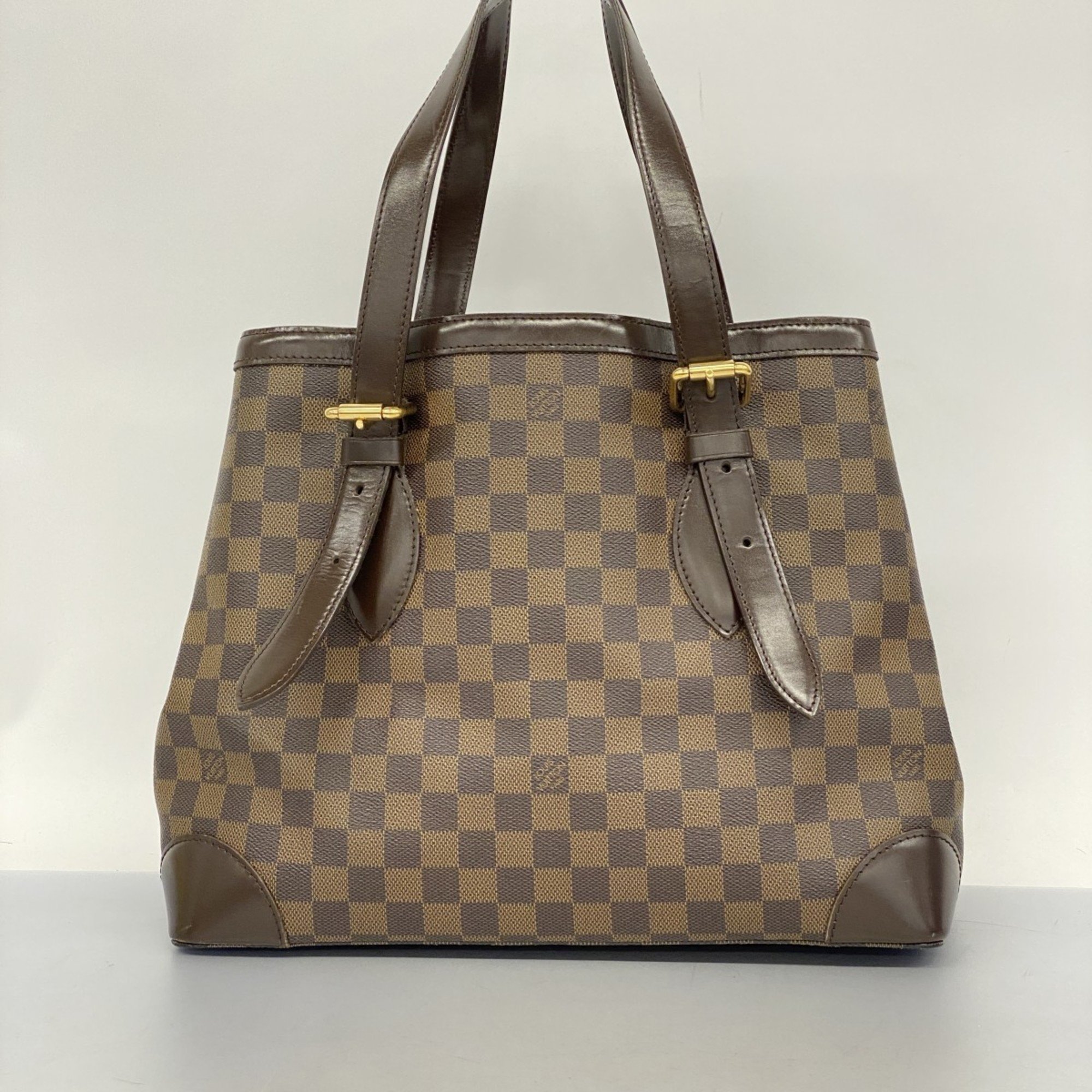 Louis Vuitton Tote Bag Damier Hampstead MM N51204 Ebene Women's