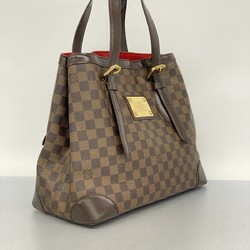 Louis Vuitton Tote Bag Damier Hampstead MM N51204 Ebene Women's